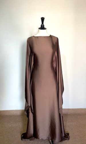 Silk Kaftan (chocolate brown)