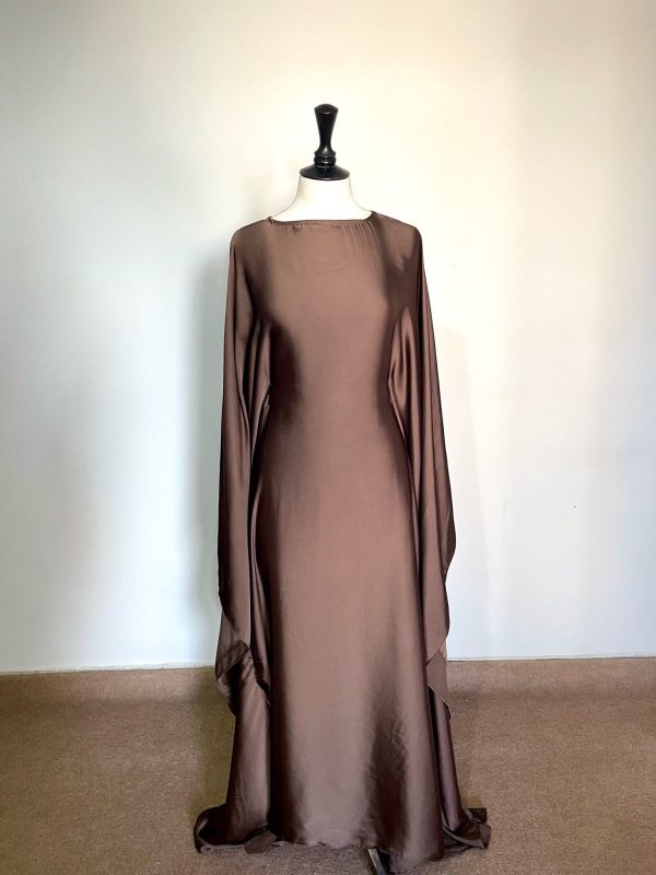 Silk Kaftan (chocolate brown)