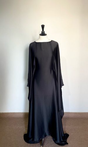 Silk Kaftan (Black)