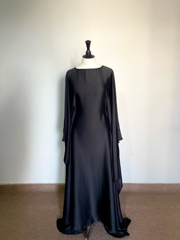 Silk Kaftan (Black)