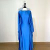 Silk Kaftan ( Persian blue)