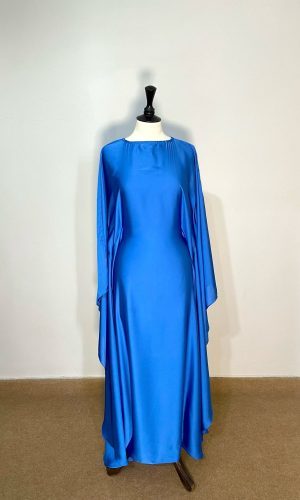 Silk Kaftan ( Persian blue)